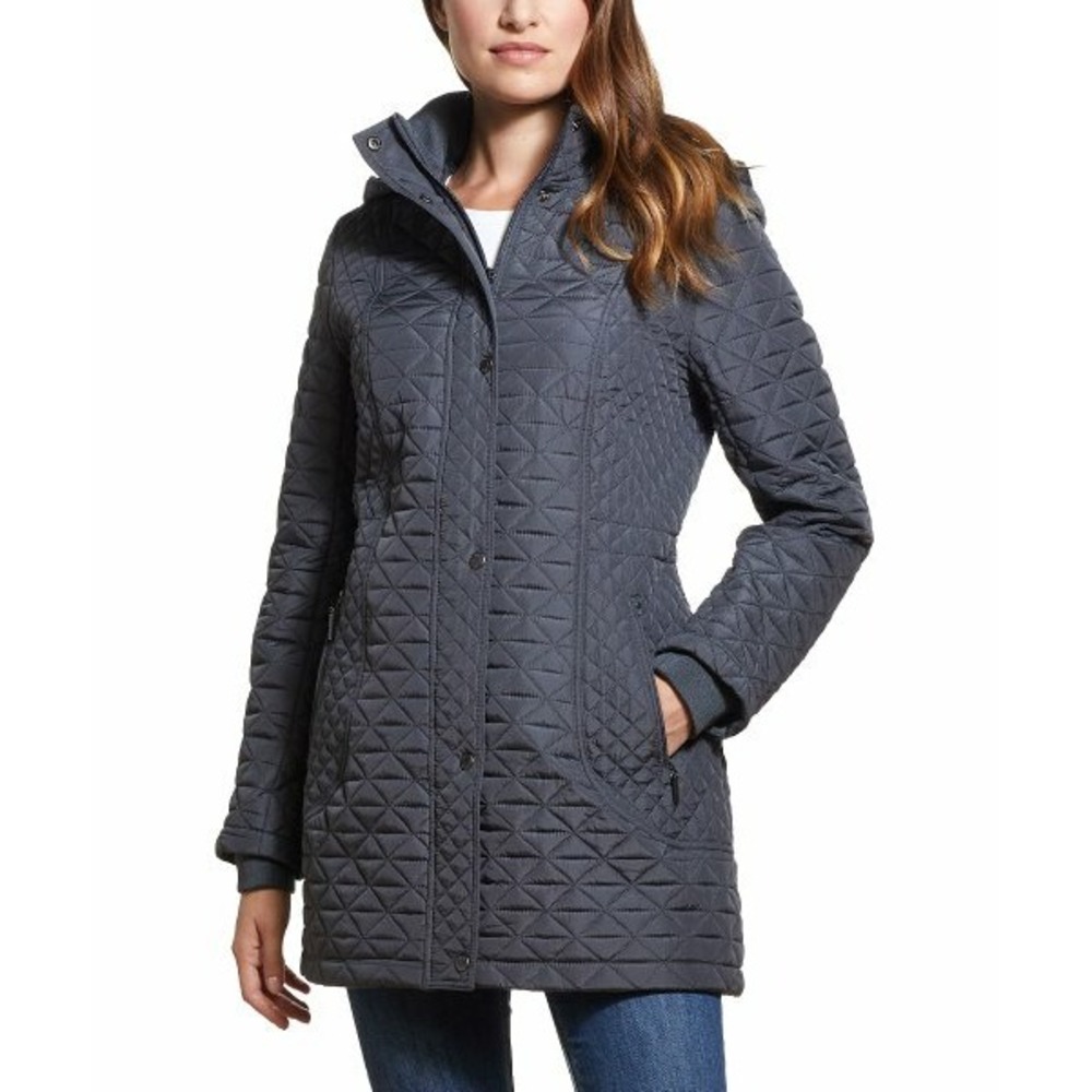 Weatherproof Ladies' Anorak Rain Hooded Jacket Water-Repellent Drawcord Size XL